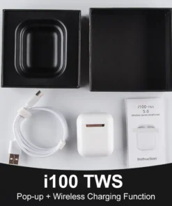 écouteurs i100 Touch Control sans fil Bluetooth 5.0 ( IOS Et Android)